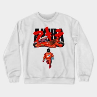 Akira and His Motorbike Crewneck Sweatshirt